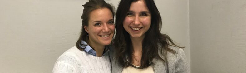Matilda und Jacqueline machen Personalentwicklung bei den DRK Kliniken Berlin